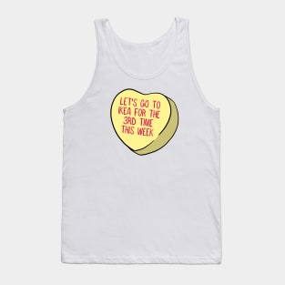 Funny Candy Heart IKEA Tank Top